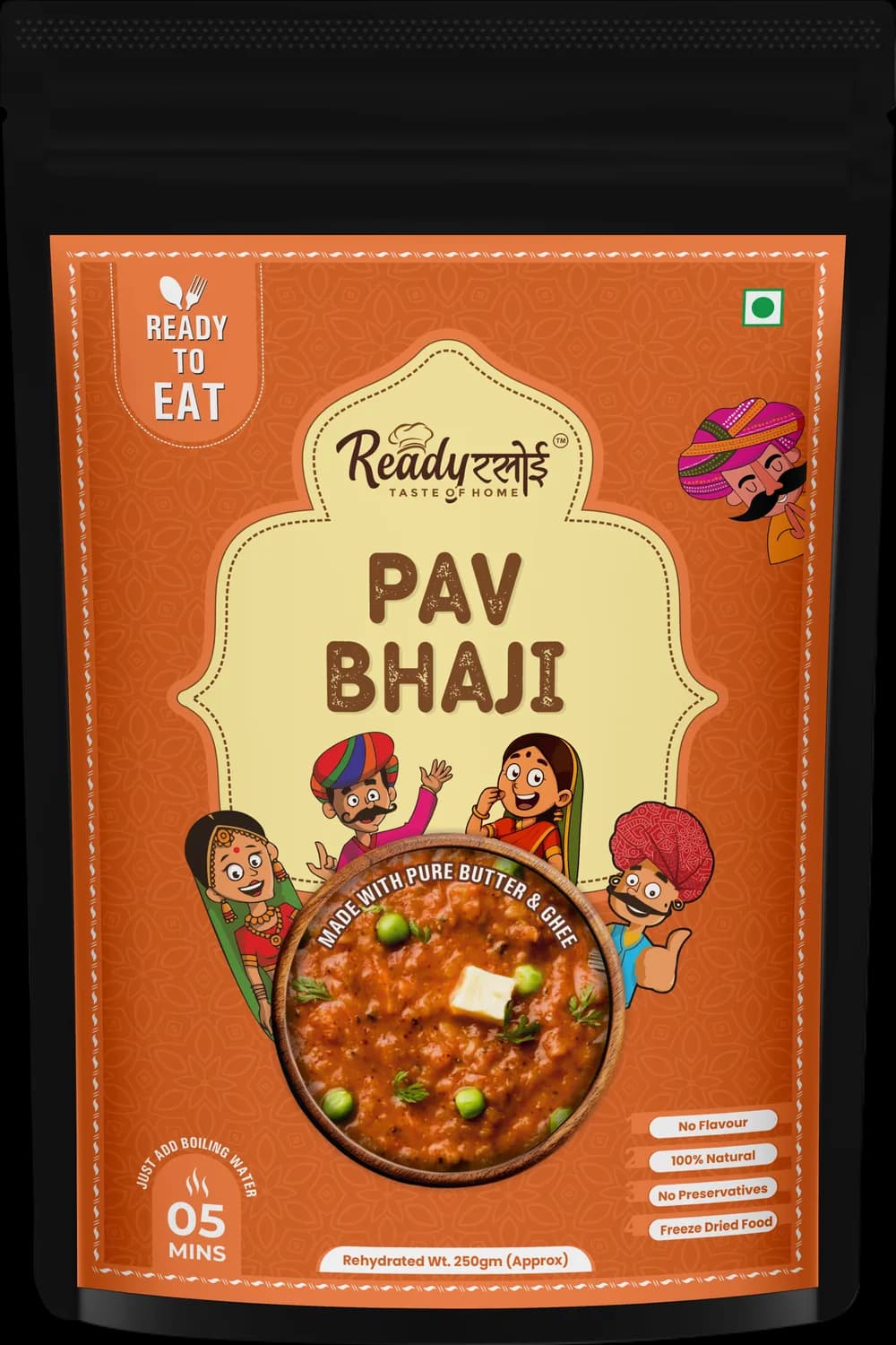 Pav Bhaji pack