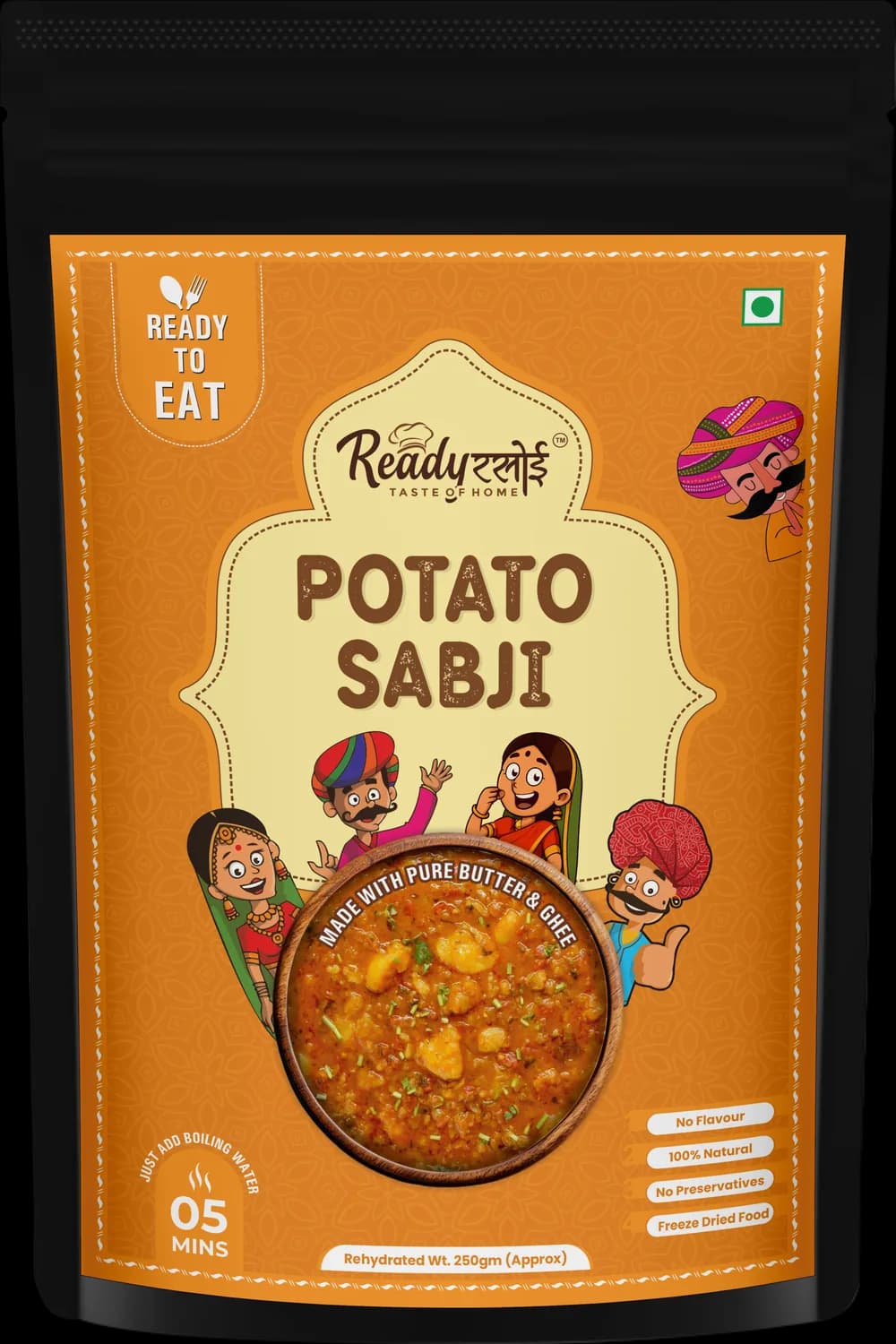 Potato Sabji pack