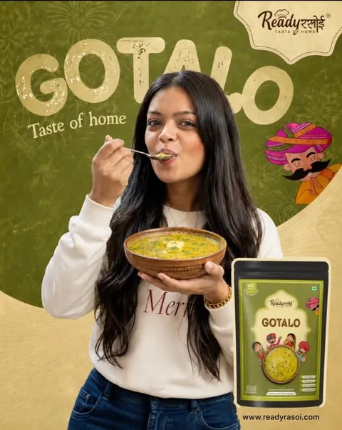 Craving something warm, comforting, and full of flavor? 😍🍲

Meet Ready Rasoi Gotalo – your favorite Gujarati delight, ready in just 5 minutes! 💚

✨ Just Add Water
✨ Rich Taste of Home
✨ Made with Pure Butter & Ghee
✨ No Preservatives

When cooking feels like a task, Make It Ready Rasoi. 🙌

Because great food shouldn’t take hours. ❤️

👇 Tell us in the comments:
Have you tried Gotalo yet?

Post credit by: @gabanivision.ai 

#ReadyRasoi #Gotalo #TasteOfHome #ReadyToEat #InstantFood
